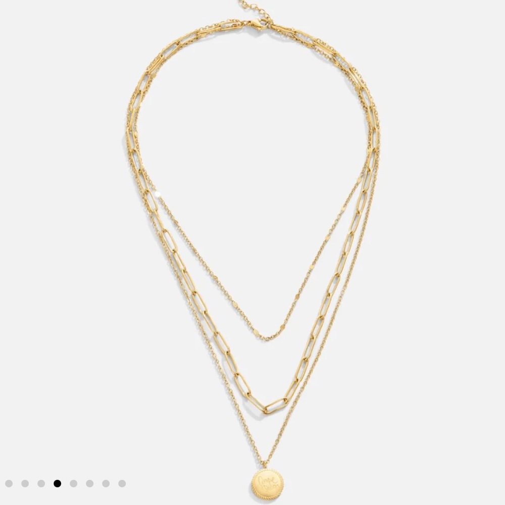 Coin Layered Necklace
